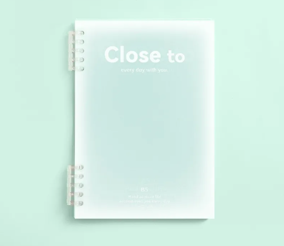 BLOC NOTE "CLOSE TO"