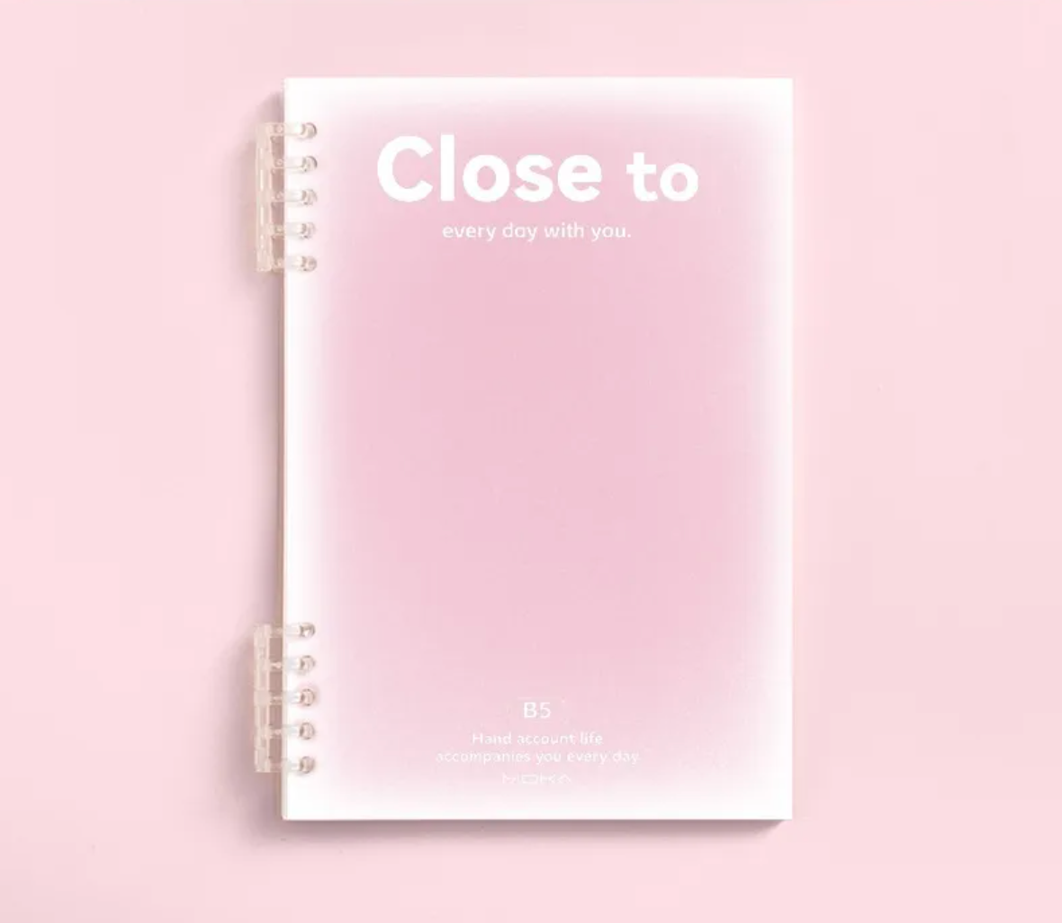 BLOC NOTE "CLOSE TO"
